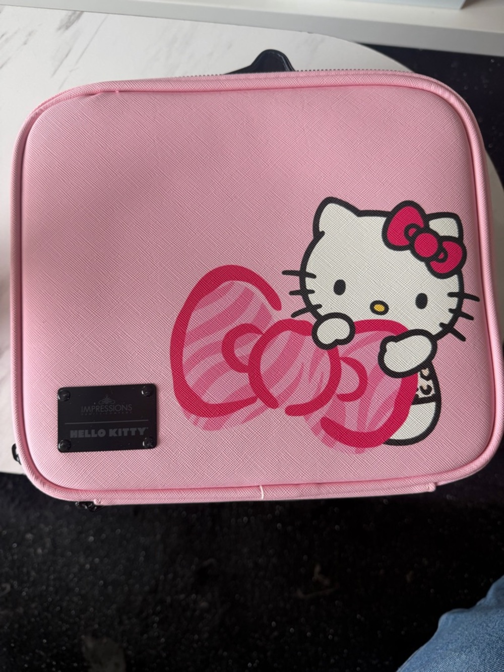 Hello Kitty Pink Bow Cosmetic Case